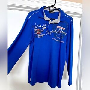 Long sleeve t-shirt with cool logos and designs!